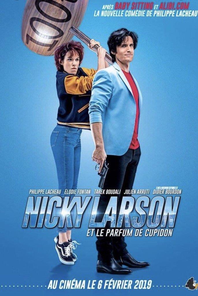 Nicky Larson et le parfum de Cupidion Il martello di City Hunter nel poster del live-action francese