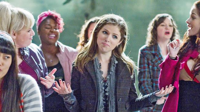 Pitch Perfect diventa un talent show Una scena del film Pitch Perfect