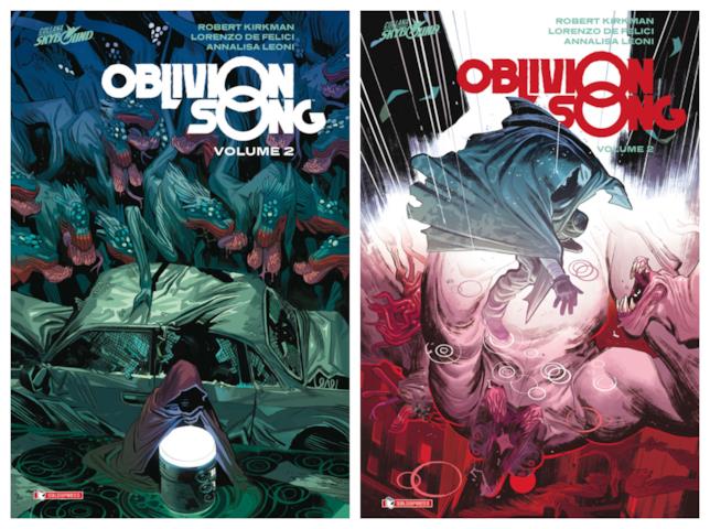 Le due diverse edizioni del secondo volume di Oblivion Song Oblivion Song volume 2