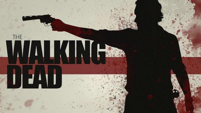 Rick protagonista di un poster di The Walking Dead The Walking Dead e il suo protagonista Rick Grimes