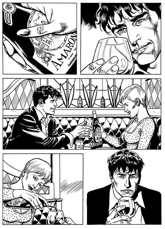 Una tavola in anteprima di Dopo un lungo silenzio Una tavola in anteprima della nuova storia di Dylan Dog scritta da Sclavi