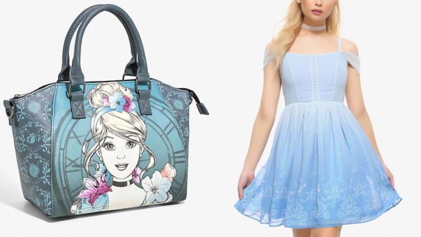 La collezione Hot Topic su Cenerentola Cenerentola: borse e vestito Hot Topic