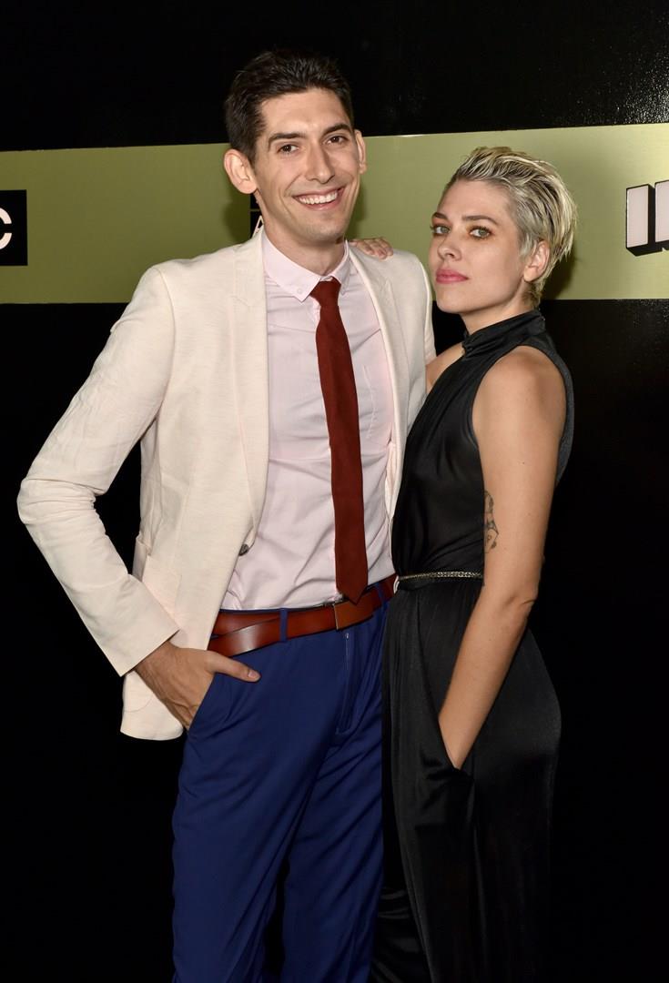 Ani Baker e Max Landis L'attrice Ani Baker e Max Landis