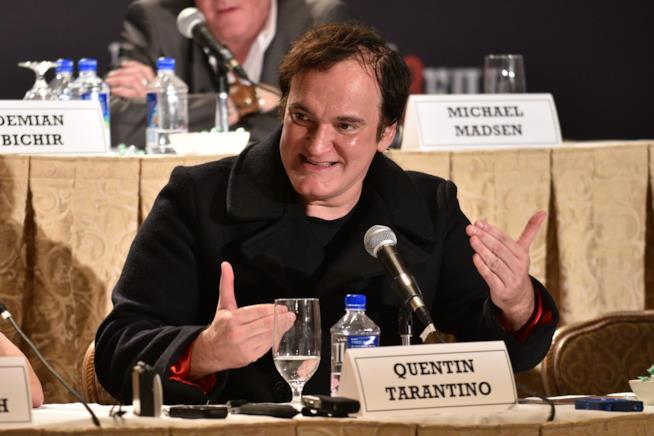 Tarantino ci parla dello spin-off di Bastardi Senza Gloria e altro Quentin Tarantino, regista di Bastardi Senza Gloria e The Hateful Eight