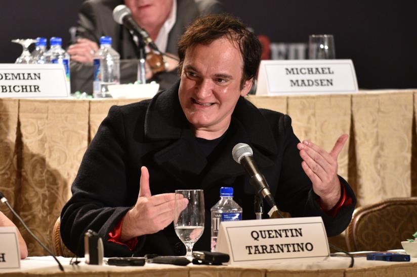Tarantino ci parla dello spin-off di Bastardi Senza Gloria e altro Quentin Tarantino, regista di Bastardi Senza Gloria e The Hateful Eight