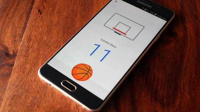 In Facebook Messenger è nascosto un piccolo videogame Schermata del gioco del basket nascosto in Facebook Messenger