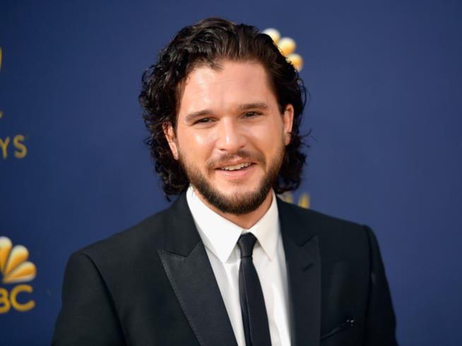 L'attore inglese Kit Harington Kit Harington, Jon Snow in Il Trono di Spade