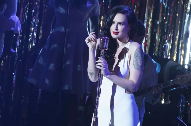 Once Upon a Time in Hollywood Rumer Willis in una sequenza della serie TV Empire