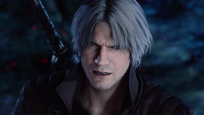Devil May Cry 5, il trailer prima dell'uscita fa un riassunto della trama Un primo piano di Dante da Devil May Cry 5