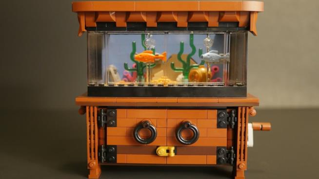 L'acquario di LEGO costruito da un fan è perfetto! L'acquario è stato costruito da un fan per LEGO Ideas