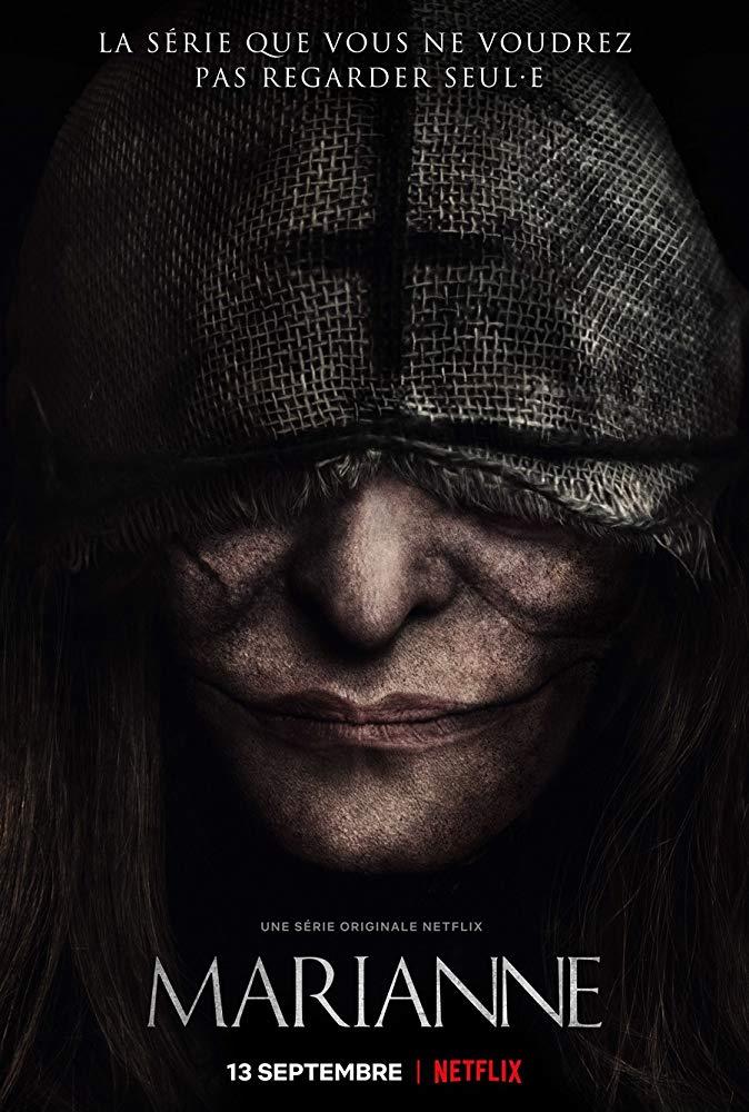 Marianne, la nuova serie horror francese che terrorizza gli spettatori Il poster originale della serie TV francese Marianne