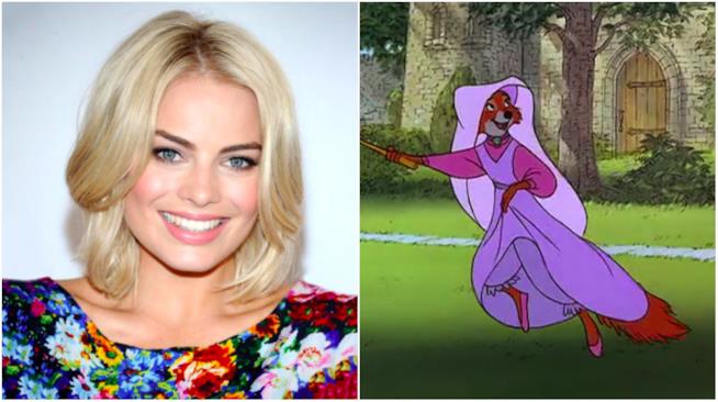 Margot Robbie sarà Marian in un nuovo film ispirato a Robin Hood Un collage tra Margot Robbie e Lady Marian