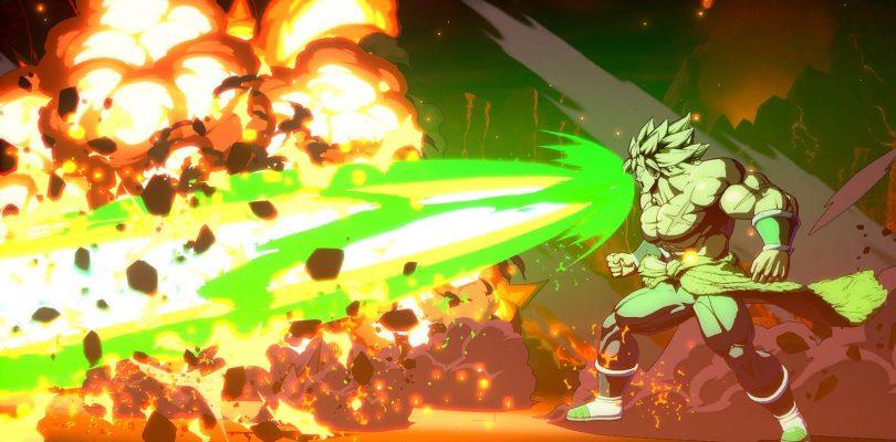 Broly Dragon Ball FighterZ attacco Broly DBS Super Saiyan