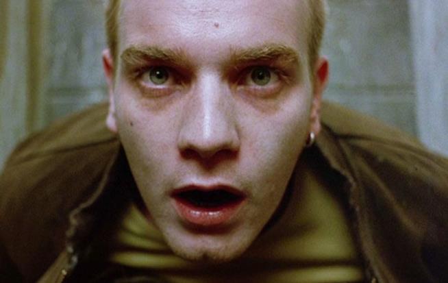 Ewan Mc.Gregor nel primo Trainspotting, di Danny Boyle Mark Renton di Trainspotting, interpretato da Ewan McGregor