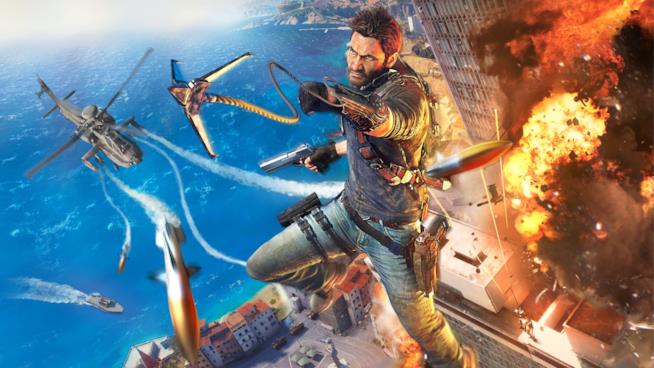 PlayStation Plus, ecco i titoli gratuiti di agosto 2017 per le console Sony Il protagonista di Just Cause 3 in azione