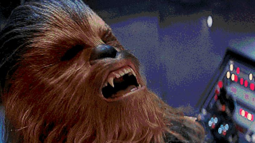 GIF Chewbacca GIF di Chewbacca mentre ride