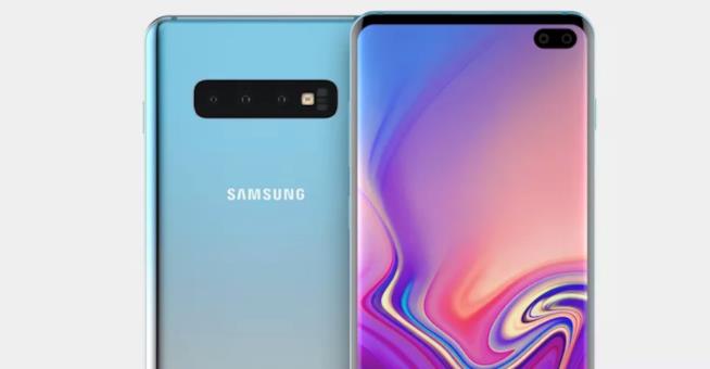 Il Samsung Galaxy S10 Plus non ha più segreti Il render del Samsung Galaxy S10 Plus di OnLeaks e 91mobiles