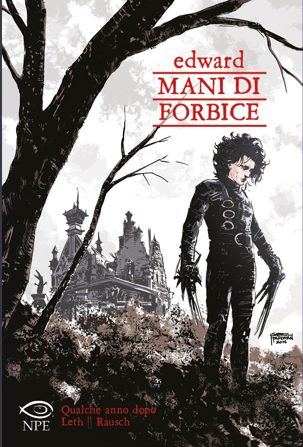 Cover del fumetto Edward mani di forbice Edward mani di forbice in versione fumetto