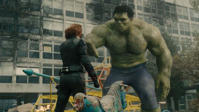 Thor: Ragnarok, vedremo un Hulk più chiacchierone? Hulk e Black Widow