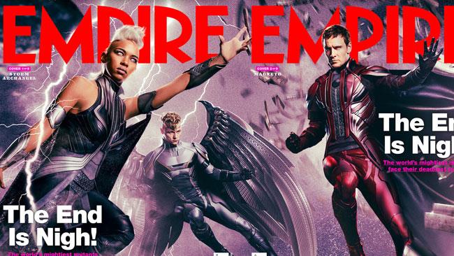 X-Men: Apocalisse sulle copertine di Empire I mutanti Marvel sulla cover di Empire