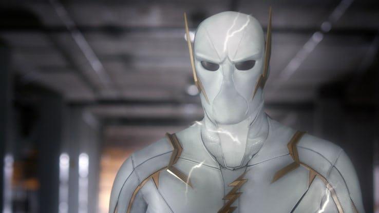 Godspeed, il nemico di The Flash Godspeed ha la tuta bianca e dettagli in oro