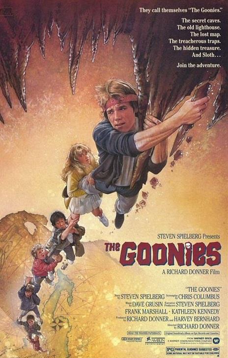 Locandina I Goonies La locandina de I Goonies