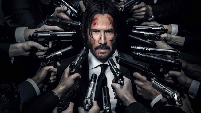 Ecco la KeanuCon: il festival cinematografico dedicato interamente a Keanu Reves Keanu Reeves in un'immagine promozionale di John Wick - Capitolo 2