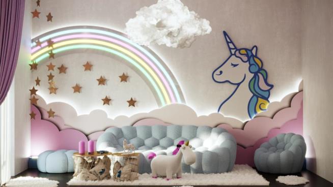 Dormire in mezzo agli unicorni adesso si può grazie a Booking e alla Unicorn House Il soggiorno della Unicorn House