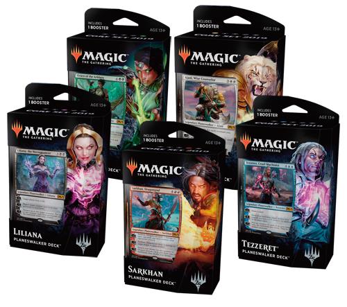 I 5 mazzi tematici del set base 2019 I nuovi mazzi di Magic: The Gathering