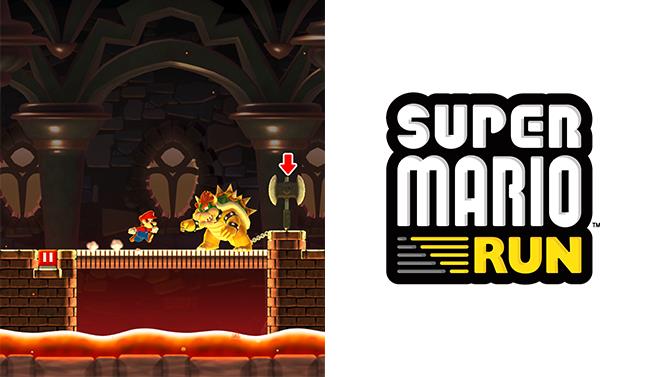Super Mario Run ha una data d'uscita Logo e screenshot di Super Mario Run