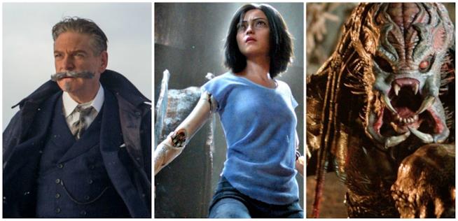 Death on the Nile, Alita: Battle Angel e The Predator posticipano la data di uscita Assassinio sul Nilo (Deathe on Nile), Alita - Angelo della battaglia (Alita: Battle Angel) e Predato