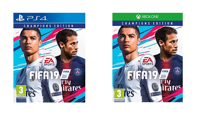 CR7 sulla cover di FIFA19 Packshot di FIFA 2019