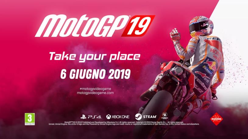 MotoGP 19 è disponibile per l'acquisto Milestone lancia sul mercato il suo MotoGP 19