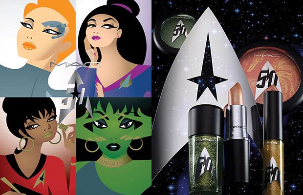 Star Trek 50 by Mac Cosmetics Mac Cosmetics la collezione Star Trek 50