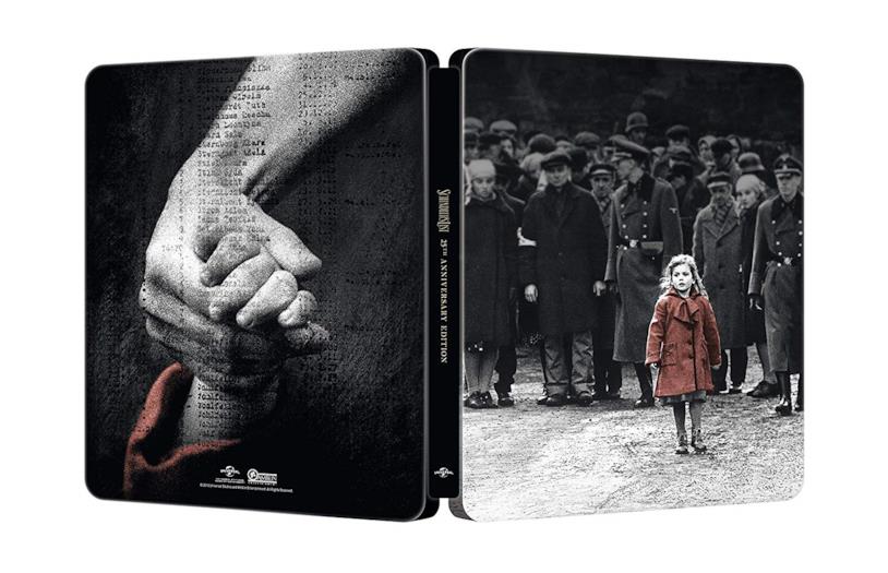 Schindler's List - 25° Anniversario - Edizione Speciale Steelbook Lo steelbook di Schindler's List - 25° Anniversario