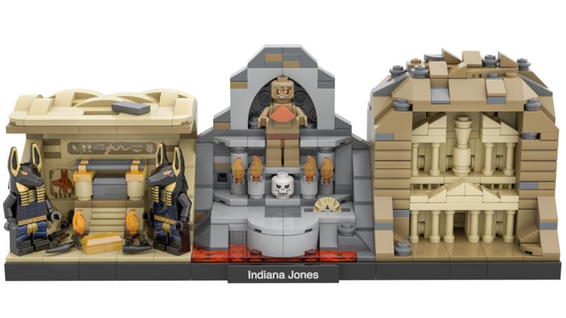 Indiana Jones, raggiunti 10mila sostenitori per Lego Ideas I set LEGO dei primi tre film di Indiana Jones