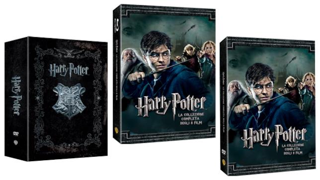 Cofanetti 20 anni di Harry Potter Cofanetti DVD e Blu ray 20 anni di Harry Potter