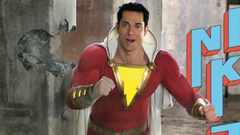 Zachary Levy smentisce le voci sui muscoli finti in Shazam! Mezzobusto di Zachary Levy nei panni di Shazam