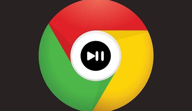 Google Chrome, in arrivo un pulsante per la gestione dei video nei tab aperti Il logo di Google Chrome con al centro l'icona Play