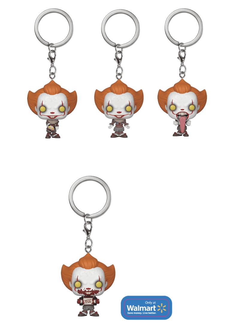 Portachiavi Pennywise I portachiavi Funko!Pop di Pennywise, il demone della saga IT