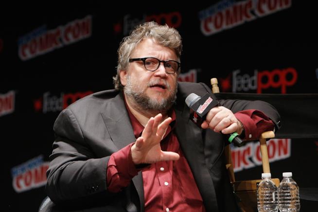 Guillermo del Toro parla di Hellboy 3 Guillermo del Toro durante una conferenza stampa