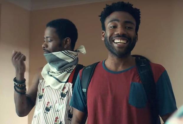 Donald Glover in Atlanta Un'immagine di Donald Glover dal trailer di Atlanta