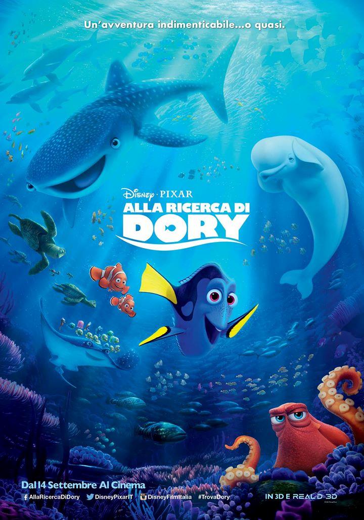Alla Ricerca di Dory, il poster italiano Il Poster italiano di Alla Ricerca di Dory