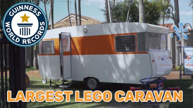 I 10 miglior video di YouTube della settimana Primo piano del caravan costruito coi LEGO