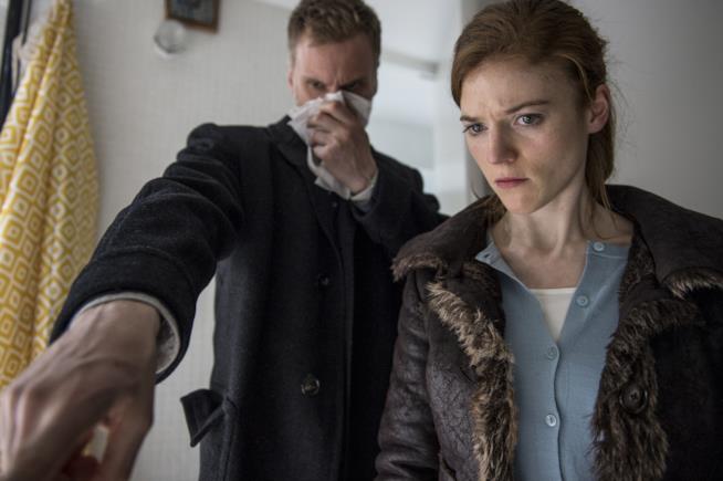 L'attrice Rose Leslie conferma che una quinta stagione di Luther è possibile Rose Leslie in una scena di Luther