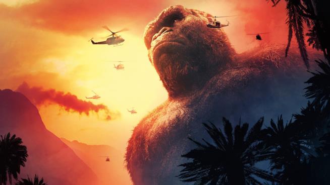 Kong: Skull Island, Warner Bros presenta il film e contenuti speciali su Sky Primafila Kong difende Skull Island dagli umani