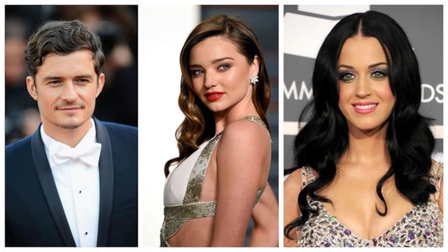 Miranda Kerr parla del suo rapporto con Orlando Bloom e Katy Perry Primo piano di Miranda Kerr, Orlando Bloom e Katy Perry
