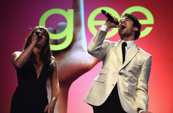 Due protagonisti di Glee si sono trovati per cantare insieme Lea Michele e Darren Criss ai tempi di Glee