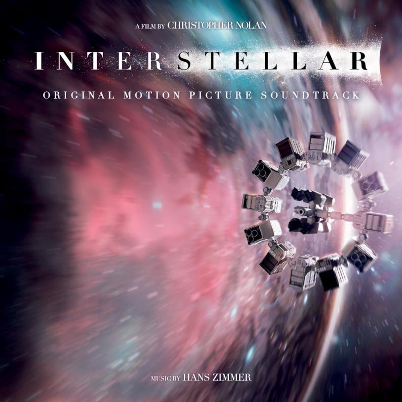 La copertina della colonna sonora di Interstellar La copertina del CD della colonna sonora del film Interstellar