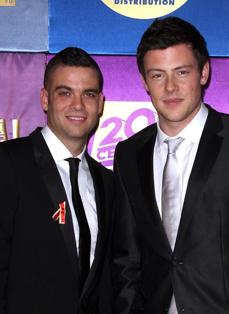 Mark Salling e Cory Monteith Mark Salling e Cory Monteith ai tempi di Glee